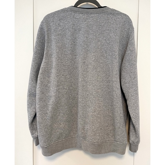 Northern Reflections Grey Embroidered Winter Scene Sweatshirt - Picture 4 of 6